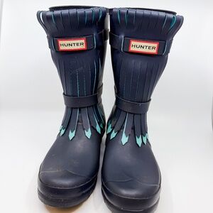 HUNTER Original Fringe Rainboots LIMITED EDITION Size 9US